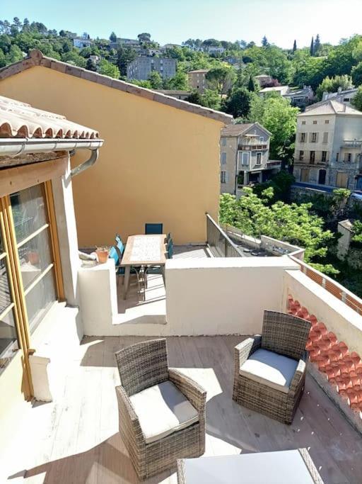 Grand Gite Terrasses Largentière Exteriér fotografie